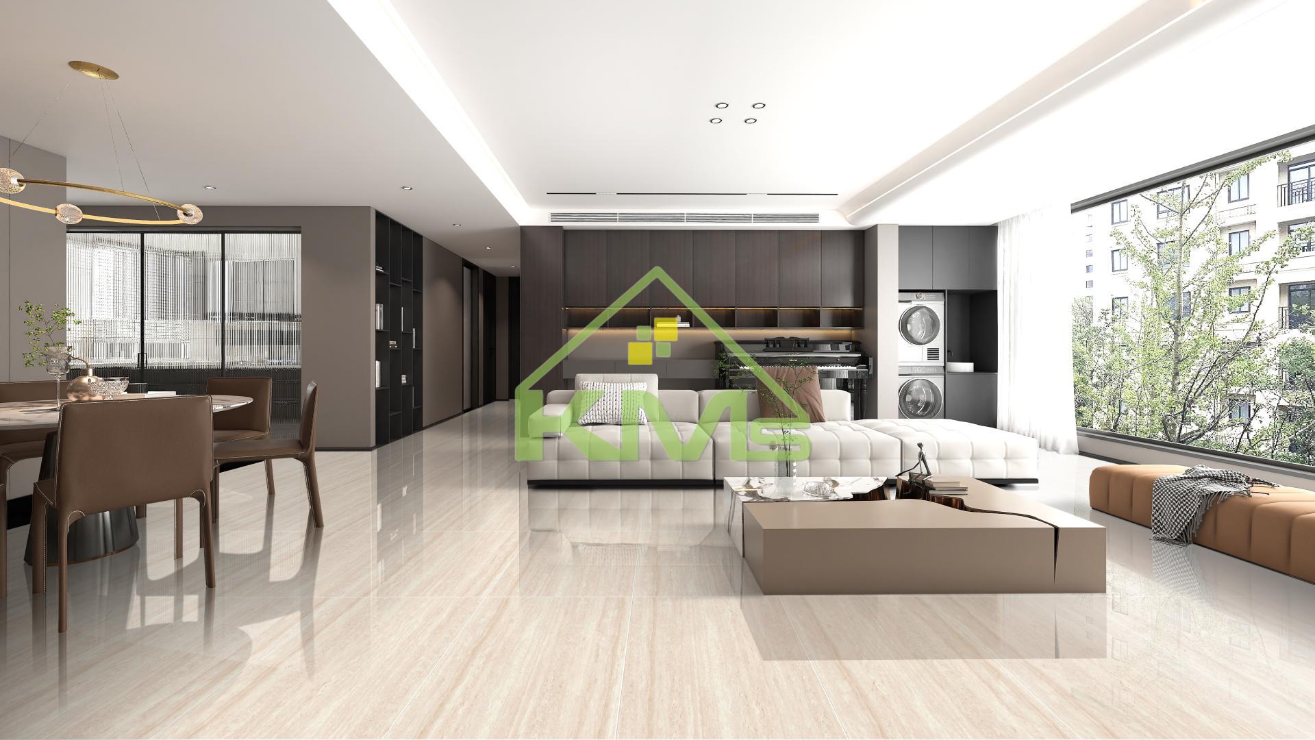 Gạch Travertine GP88T06J Gạch vân đá lát nền - Gạch lát nền phòng khách